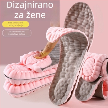 PU ulošak za cipele – dezodorirajući, puni ulošak, prozračan i upija znoj, pogodan za sportske cipele, kožne cipele, čizme – unisex