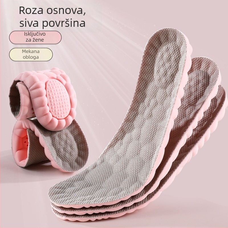 PU ulošak za cipele – dezodorirajući, puni ulošak, prozračan i upija znoj, pogodan za sportske cipele, kožne cipele, čizme – unisex