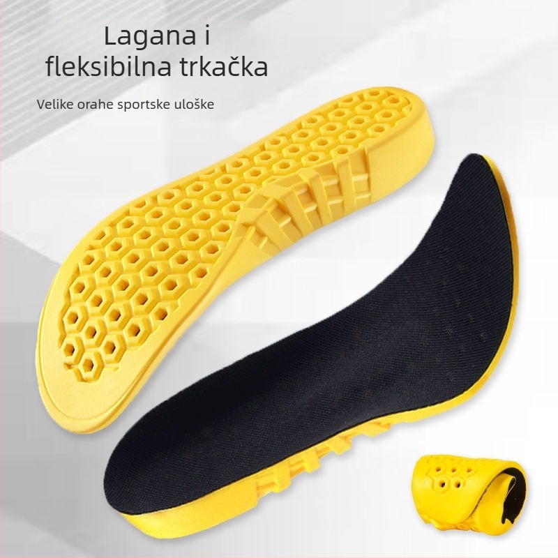 PU sportske uloške XY-P035 – povećanje visine, prozračne, upijaju znoj, deodorirajuće, ulošak za petu