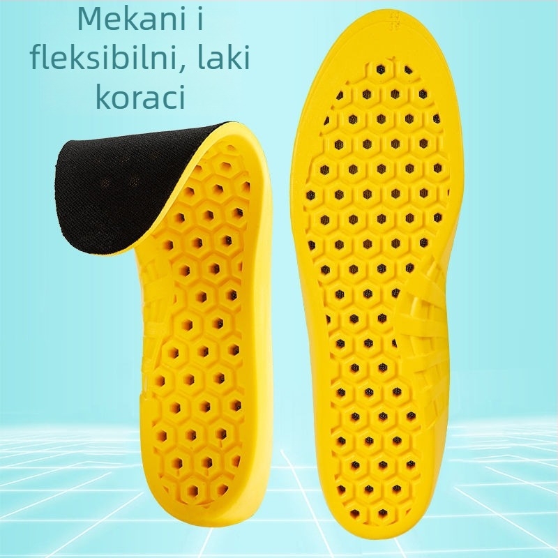 PU sportske uloške XY-P035 – povećanje visine, prozračne, upijaju znoj, deodorirajuće, ulošak za petu
