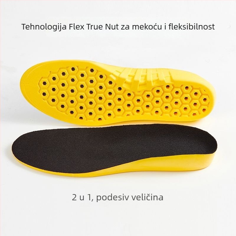 PU sportske uloške XY-P035 – povećanje visine, prozračne, upijaju znoj, deodorirajuće, ulošak za petu