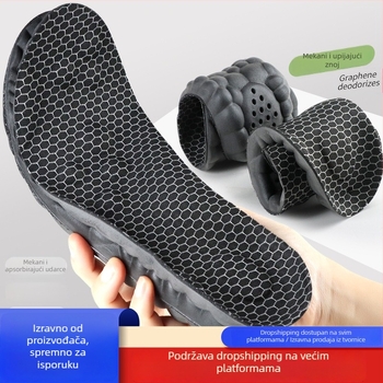 Uložci za sportsku obuću — PU; ulošci s deodorantnim učinkom; cijeli uložak; pogodni za sportsku, kožu i casual obuću; Unisex