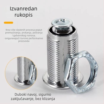 Brava za ladicu, cilindrična brava od cinkovog legura, pogodna za ladice, vrata ormarića i kutije za distribuciju, novi kineski stil