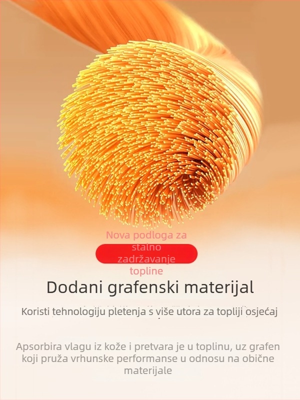 Grafen štitnik za koljeno, unisex, za starije osobe, zglobove, jesensko-zimska infracrvena pohrana topline
