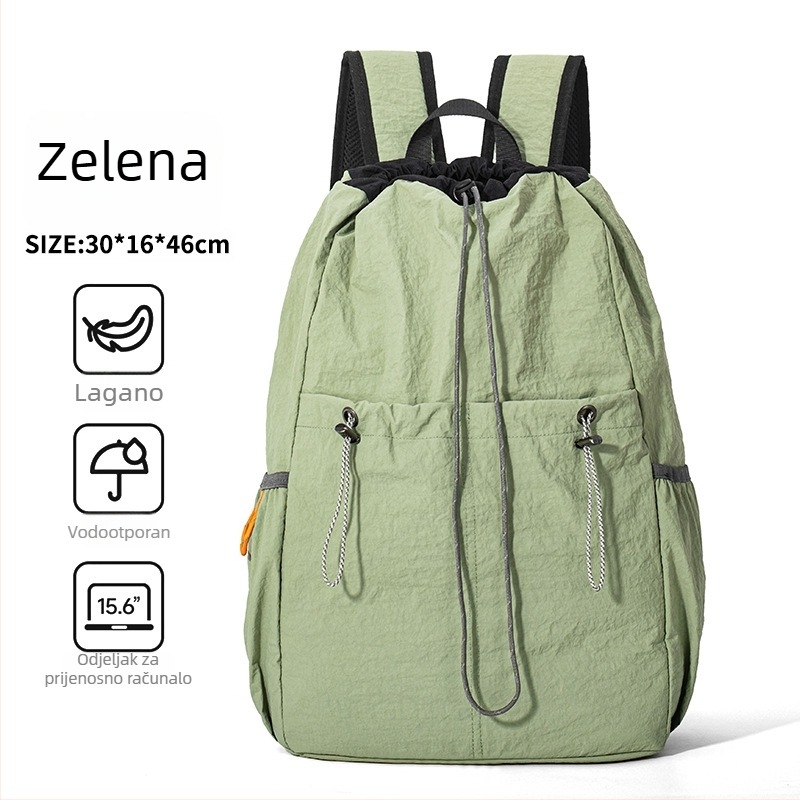 Sherlock sportski ruksak s vodootpornim materijalom, brzo sušenje, zakrivljeni remen za rame, podstava od Oxford tkanine