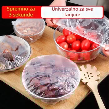 Lin Zhao Kućna folija za očuvanje hrane za hladnjak -60°C do 140°C, 12+ komada, rok trajanja 12 mjeseci