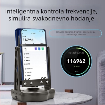 Stepper s ljuljačkom pokretom za telefon, pedometar, automatsko brojanje koraka, otpor zraka, kućna uporaba, Broj proizvoda t2Pbry3i