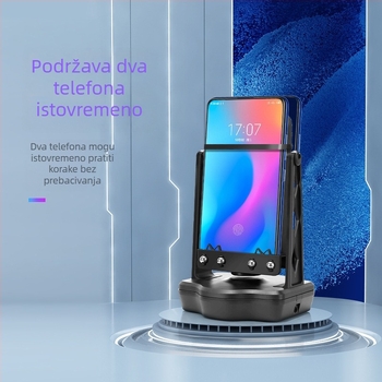 Stepper s ljuljačkom pokretom za telefon, pedometar, automatsko brojanje koraka, otpor zraka, kućna uporaba, Broj proizvoda t2Pbry3i