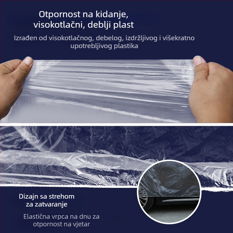 Jednokratno pokrivalo za automobil, univerzalna kompatibilnost, marka Pure Han, težina: 0,2 kg, materijal: Drugo.