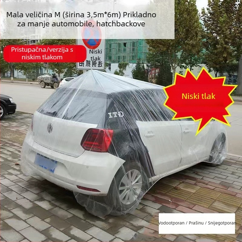 Jednokratno pokrivalo za automobil, univerzalna kompatibilnost, marka Pure Han, težina: 0,2 kg, materijal: Drugo.