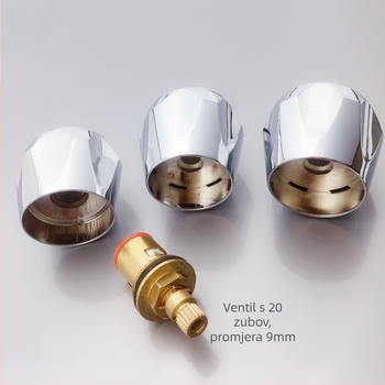 Huang Chao kutni ventil ručica, jednostavna konstrukcija, prilagodljiva obrada, moderni minimalistički stil.