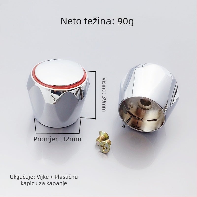 Huang Chao kutni ventil ručica, jednostavna konstrukcija, prilagodljiva obrada, moderni minimalistički stil.