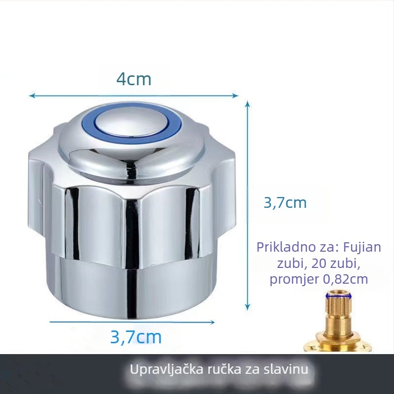 Huang Chao kutni ventil ručica, jednostavna konstrukcija, prilagodljiva obrada, moderni minimalistički stil.