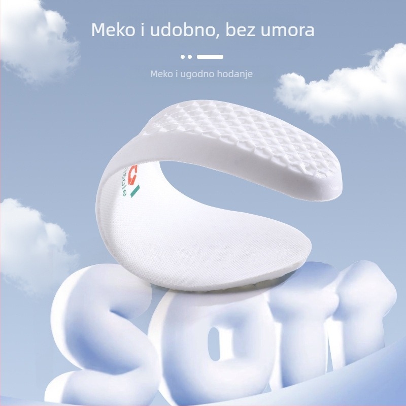 Uložak za obuću - PU materijal, upijanje znoja, prozračnost, cijela uložak, tiskani uzorak, pogodna za sportske, casual, kožne i radne cipele
