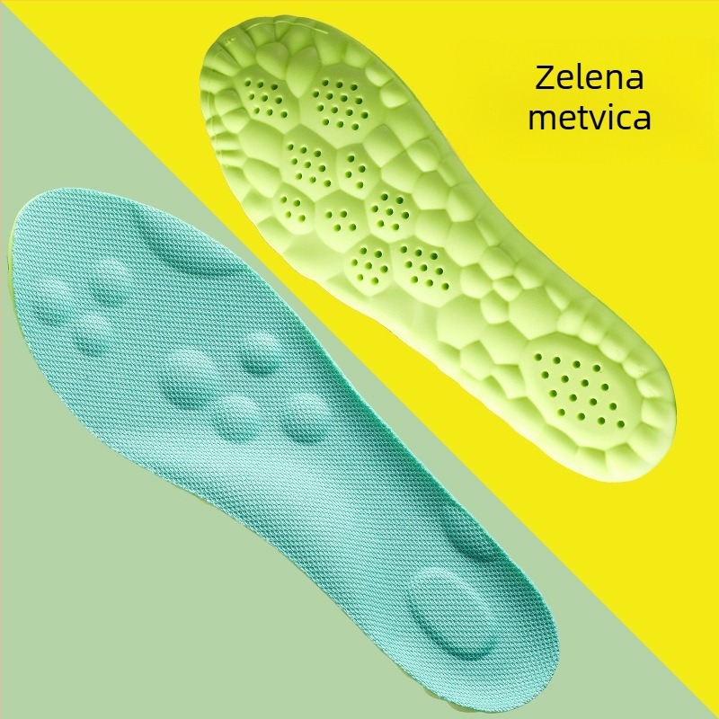 Nacun 5124-2 Mint Wormwood uloška za cipele, PU materijal, potpuno ulošak, dezodorantna funkcija