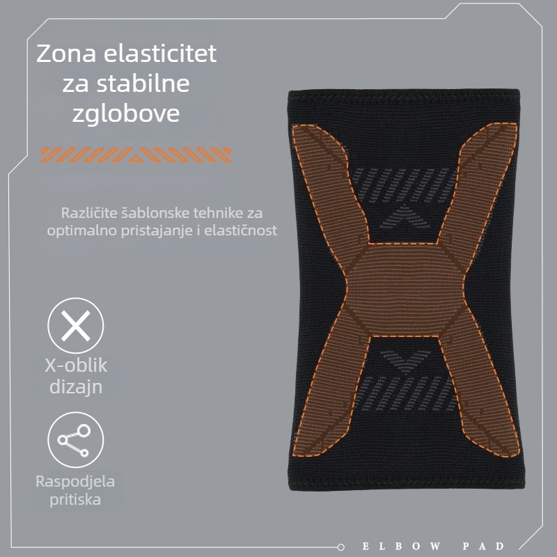 TMT Kompresivni zavoj za lakat za odrasle, najlonska zaštita zgloba lakta