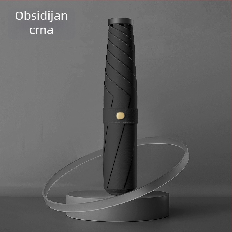 Sklopivi kišobran s UV zaštitom UPF iznad 50, aluminijski okvir s 6 rebara, tkanina otporna na udarce, ručno otvaranje i zatvaranje