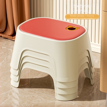 Plastična stolica, model C4413A, nije sklopiva, za kućnu upotrebu.