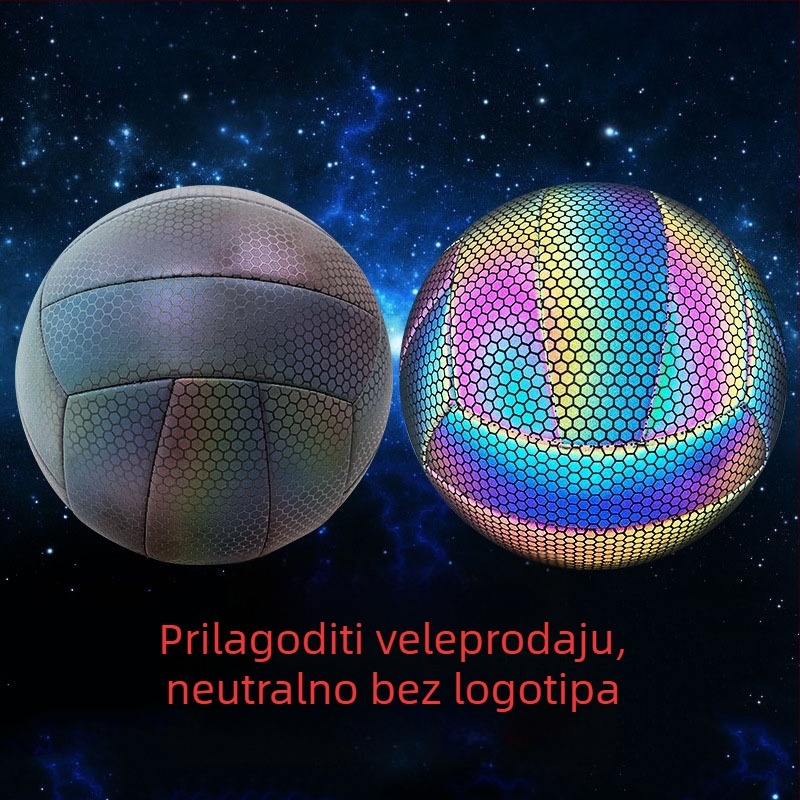 SMILEBOY Unutarnji trening volejbola, reflektirajuća fluorescencijska koža, br. 5, prilagodljiv