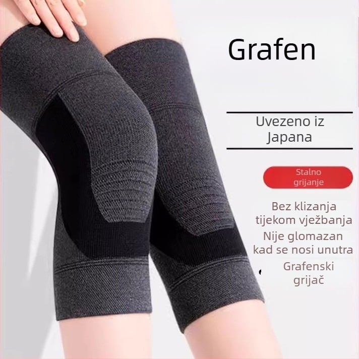 Grijajuća koljena navlaka za odrasle – unisex, zimsko izdanje 2024 – pogodna za trčanje, odbojku i planinarenje