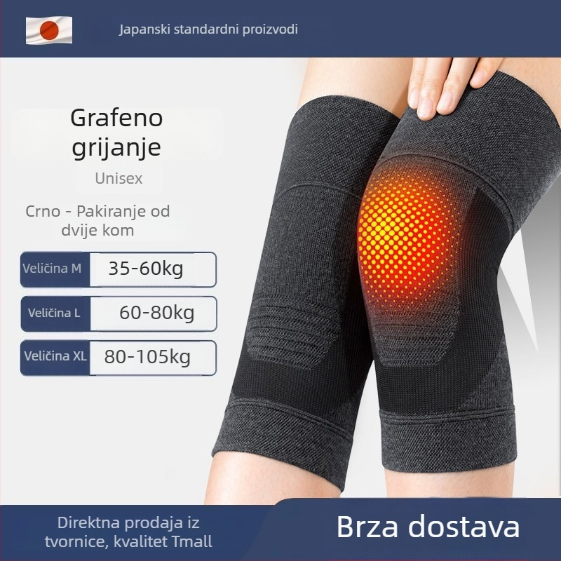 Grijajuća koljena navlaka za odrasle – unisex, zimsko izdanje 2024 – pogodna za trčanje, odbojku i planinarenje