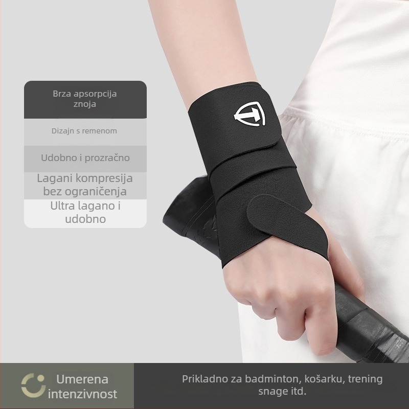 Zaštitnik zapešća Tartini – Spandex Nylon, univerzalni, za badminton, košarku i tenis