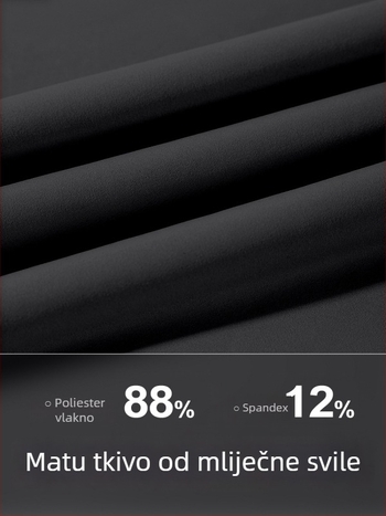 Ženski set za vanjsko trčanje – prozračni oblikujući fitness komplet, proljeće-jesen, Gornji dio 88% poliester, Donji dio 94% poliester, Podstava: spandeks (Gornji 12%, Donji 6%), Proljeće 2025