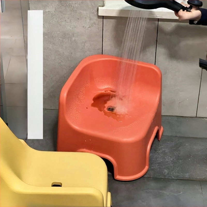 Dječja stolić za kupanje sa naslonom - plastična, nije sklopiva, brend Zhuang Page