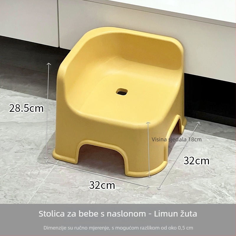 Dječja stolić za kupanje sa naslonom - plastična, nije sklopiva, brend Zhuang Page