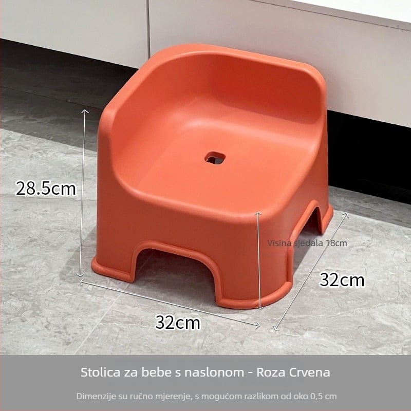 Dječja stolić za kupanje sa naslonom - plastična, nije sklopiva, brend Zhuang Page