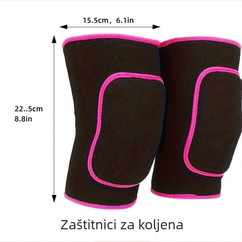 Leda zaštita koljena za ples, s pjenušastim jastučićem, zaštita potkoljenice, namijenjena plesnim pokretima