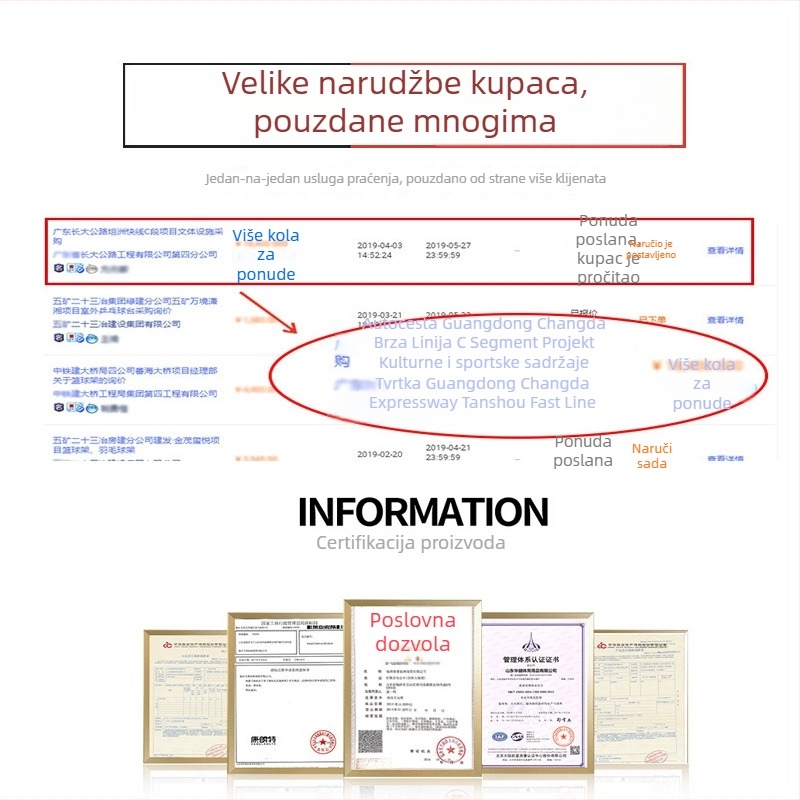 Badminton raketa s karbonskim okvirom, ultralagana 95–100 g, ravna drška, najlonske strune, napadački model za početnike