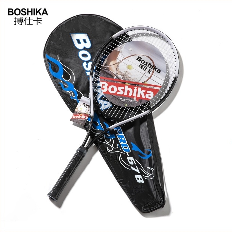 Set teniskih raketa s trenerom, okvir od aluminijske legure, težina 95–100 g, dizajn vodoravnog udarca, za početnike juniore