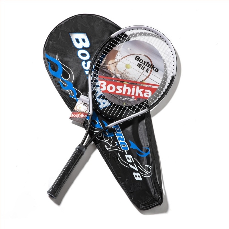Set teniskih raketa s trenerom, okvir od aluminijske legure, težina 95–100 g, dizajn vodoravnog udarca, za početnike juniore