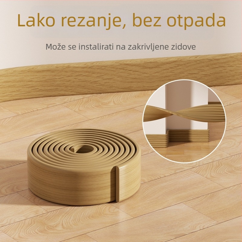 Ljepljeni prag s imitacijom drveta - samoljepljiv, vodootporan NBR materijal - Xiangzhen