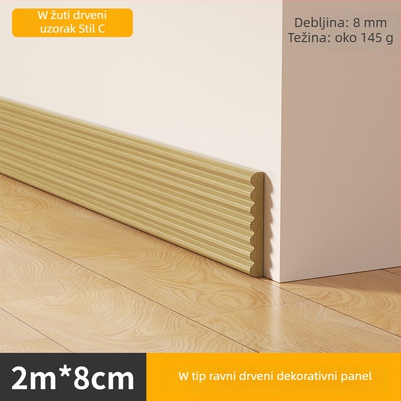 Ljepljeni prag s imitacijom drveta - samoljepljiv, vodootporan NBR materijal - Xiangzhen