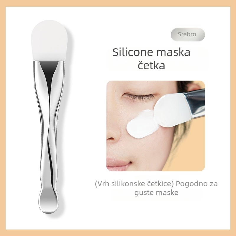 Četkica za masku za lice s dugom držalom, pakiranje u jednom komadu, broj proizvoda G1111/G1112