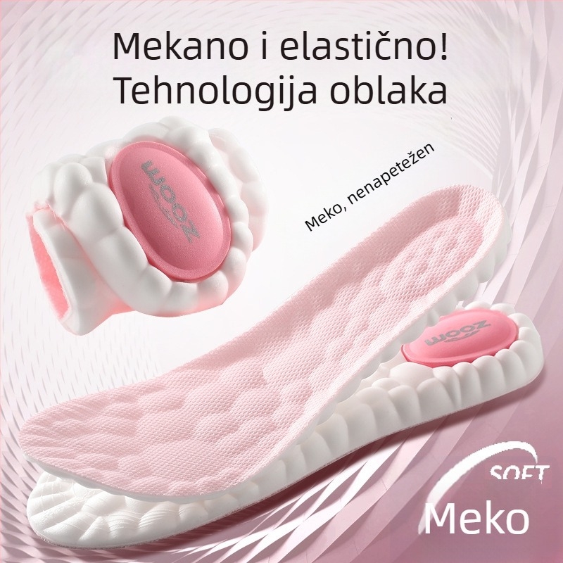 Uložak za obuće 5173-8: PU ekološki materijal, protiv vlage, reljefni uzorak, puna uložak