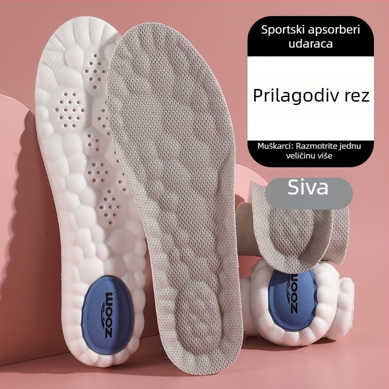 Uložak za obuće 5173-8: PU ekološki materijal, protiv vlage, reljefni uzorak, puna uložak