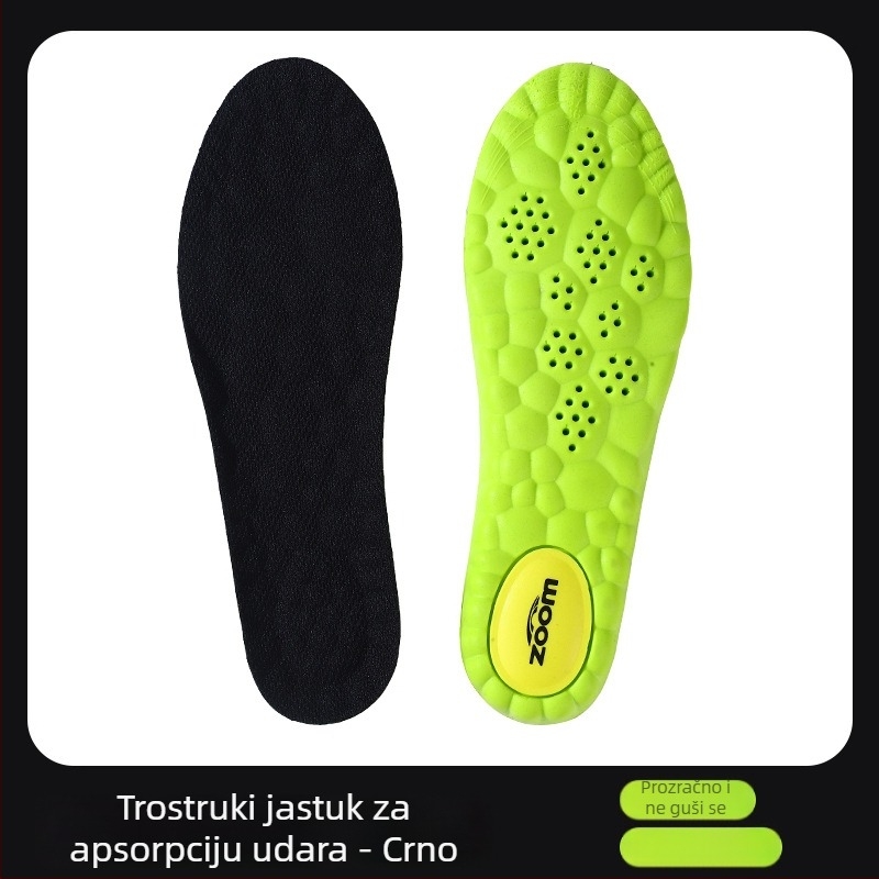 PU sportske uloške, unisex, cijele dužine, apsorpcija udaraca, pogodne za sportske tenisice