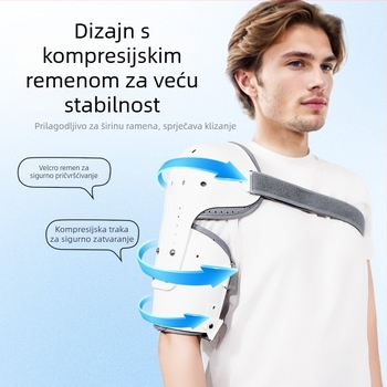 AULEX ramenski ortez za zaštitu rotatorne manžete, prilagodljiva podrška ramenu, stabilizator zgloba ramena i lakta
