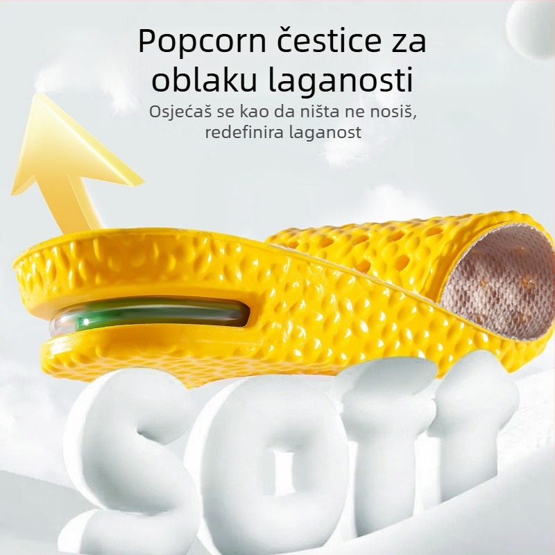 PU ulošci za obuće s povećanjem visine – prozračni, upija znoj, cijeli ulošak, model 6099