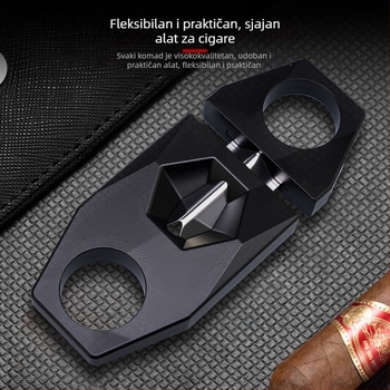FOGSON Rezač cigara — metalni, prenosni, jednostavan dizajn, za kućnu upotrebu, s mogućnošću prilagođavanja