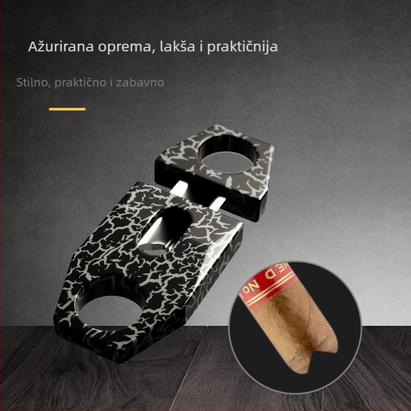 FOGSON Rezač cigara — metalni, prenosni, jednostavan dizajn, za kućnu upotrebu, s mogućnošću prilagođavanja