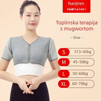 Thousand Leaves Mugwort-Heated Shoulder Wrap – unisex zaštitna oprema, poliestersko vlakno