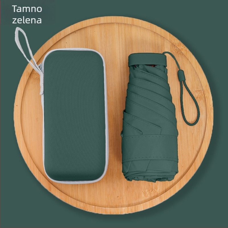 Petdijelni sunčanik i kišobran, ručno otvaranje, 6 rebara, UPF > 50, 210T tkanina