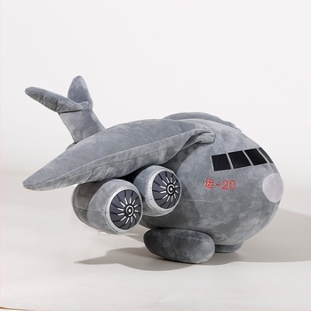 Plišani privjesak s motivom Dongfeng-1 rakete, transportnog zrakoplova Y-20 i podmornice; kratka pliš verzija, punilo od PP pamuka, prilagodljivo prema nacrtima