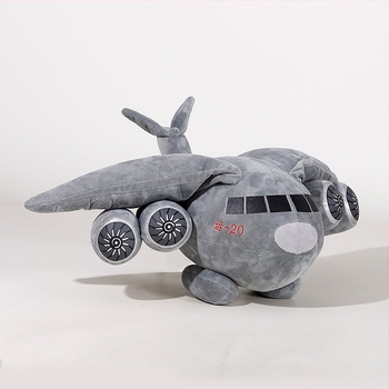 Plišani privjesak s motivom Dongfeng-1 rakete, transportnog zrakoplova Y-20 i podmornice; kratka pliš verzija, punilo od PP pamuka, prilagodljivo prema nacrtima