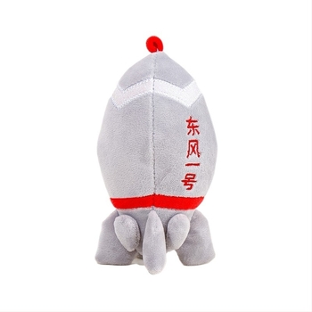 Plišani privjesak s motivom Dongfeng-1 rakete, transportnog zrakoplova Y-20 i podmornice; kratka pliš verzija, punilo od PP pamuka, prilagodljivo prema nacrtima