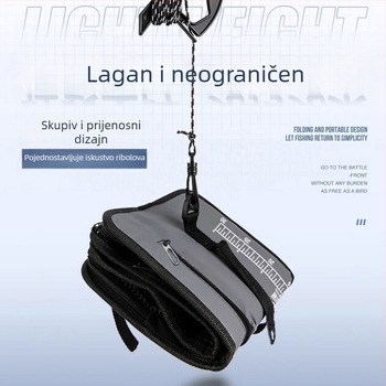 Koš za zaštitu ribolova – plutajući, brzo sušeći, prijenosni najlonski pribor za morski i stijenski ribolov (Brend: Fishing Manager)